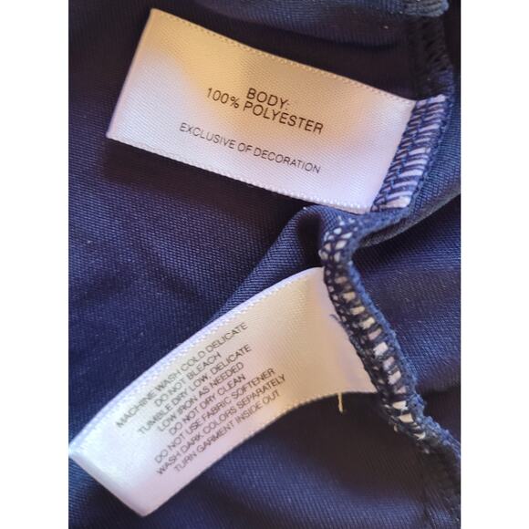 Cutter & Buck CBUK Mens Red White Blue Polo Shirt Size Large Colorblock Golf USA - Picture 10 of 10